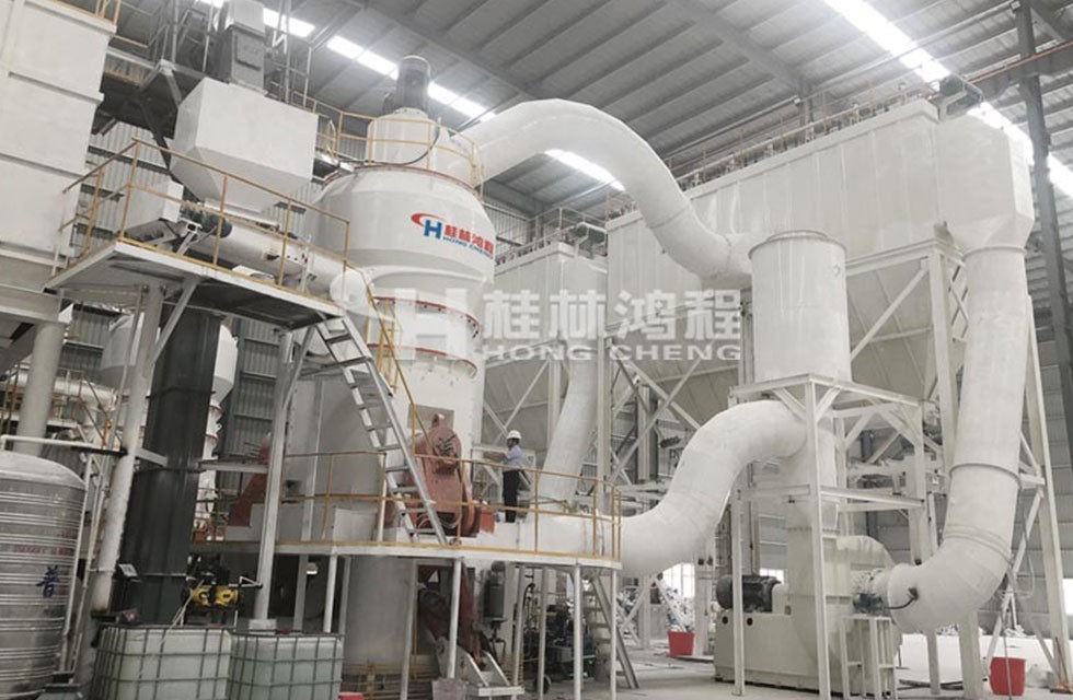 人造崗石設備HLMX超細立磨廣西某廠穩產3年 人造崗石設備HLMX超細立磨廣西某廠穩產3年