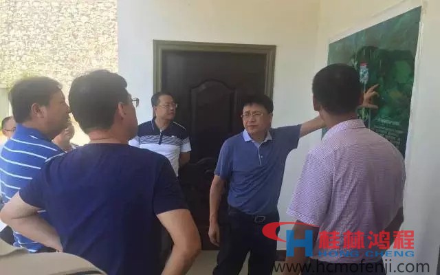 賀州市副市長陳立華一行視察賀州市循環經濟環保產業園 賀州市副市長陳立華一行視察賀州市循環經濟環保產業園